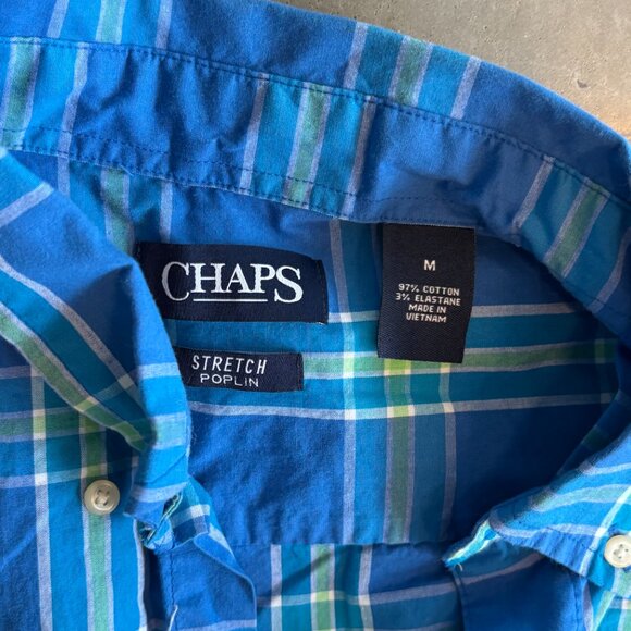 Chaps Button down shirt Sz M - Picture 2 of 3